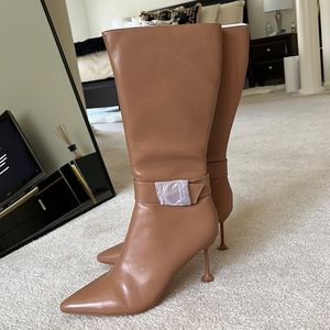 SHEIN camel boots NWT